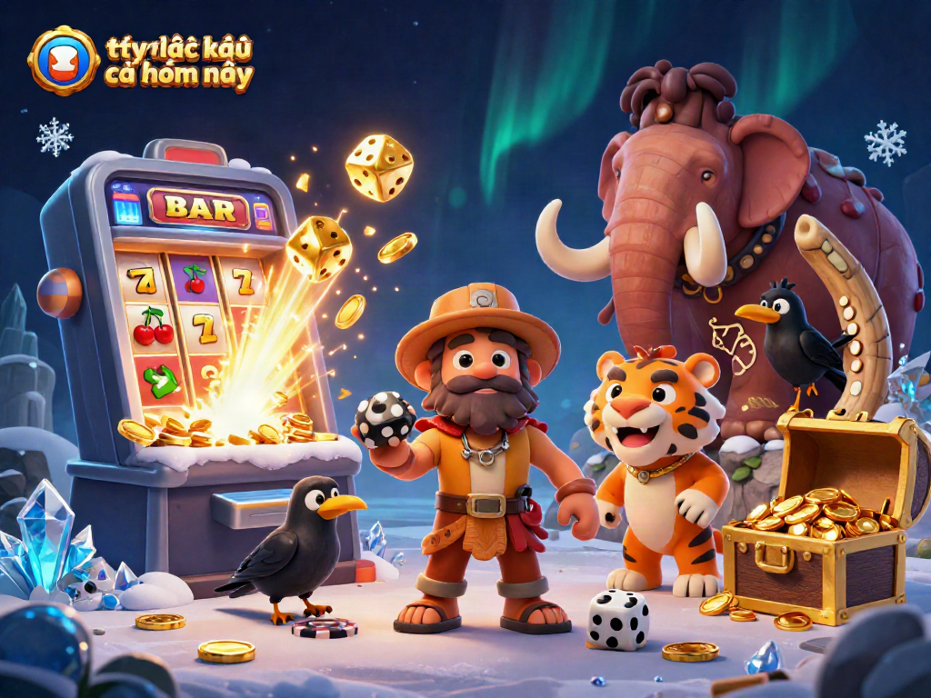 Experience thrilling tỷ lệ kèo nhà cái hôm nay in a vibrant prehistoric casino scene